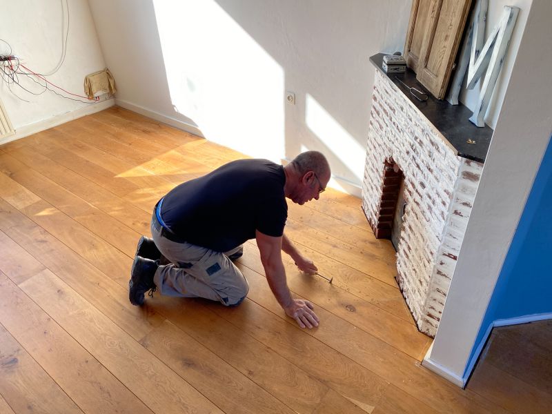 Hickory Floor Installation